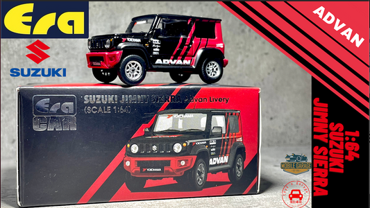 Chan's Garage-Mobile Garage HK-ChanCalvin-1/64-1:64 diecast-advan-Era car-Hong Kong-Jimny-Suzuki-Suzuki Jimny-yokohama-香港