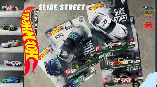Hotwheels 2021 Premium Slide Street