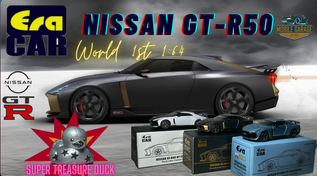 Era Car 2021 World 1st 1:64 Nissan GT-R50 by Italdesign  (Super Treasure Duck)