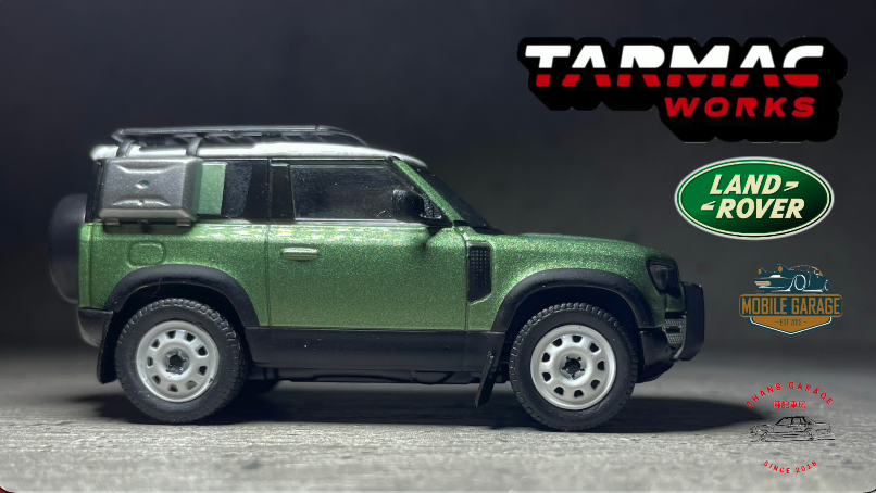 Chan's Garage-Mobile Garage HK-ChanCalvin-1/64-1:64 diecast-defender-Hong Kong-land rover-tarmac works