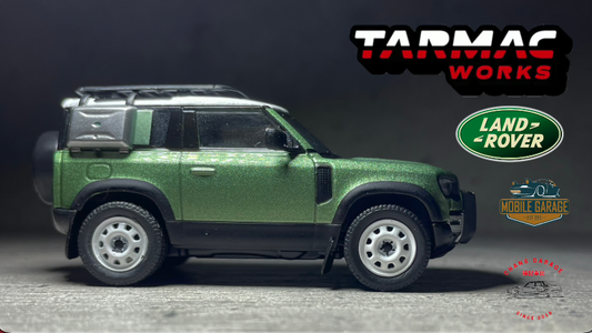 Chan's Garage-Mobile Garage HK-ChanCalvin-1/64-1:64 diecast-defender-Hong Kong-land rover-tarmac works