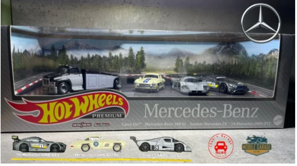 Chan's Garage-Mobile Garage HK-ChanCalvin-Hot Wheels-Hot Wheels Premium-Mercedes Benz-香港