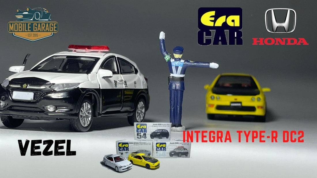 Chan's Garage-Mobile Garage HK-ChanCalvin-1/64-1:64 diecast-dc2-honda-Hong Kong-integra-Type R-vezel-無限-警車-車評-香港