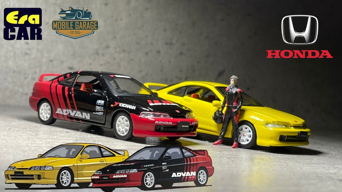 Chan's Garage-Mobile Garage HK-ChanCalvin-1/64-1:64 diecast-advan-dc2-Era car-honda-integra-Type R-yokohama-模型車-車評-頭文字D-香港