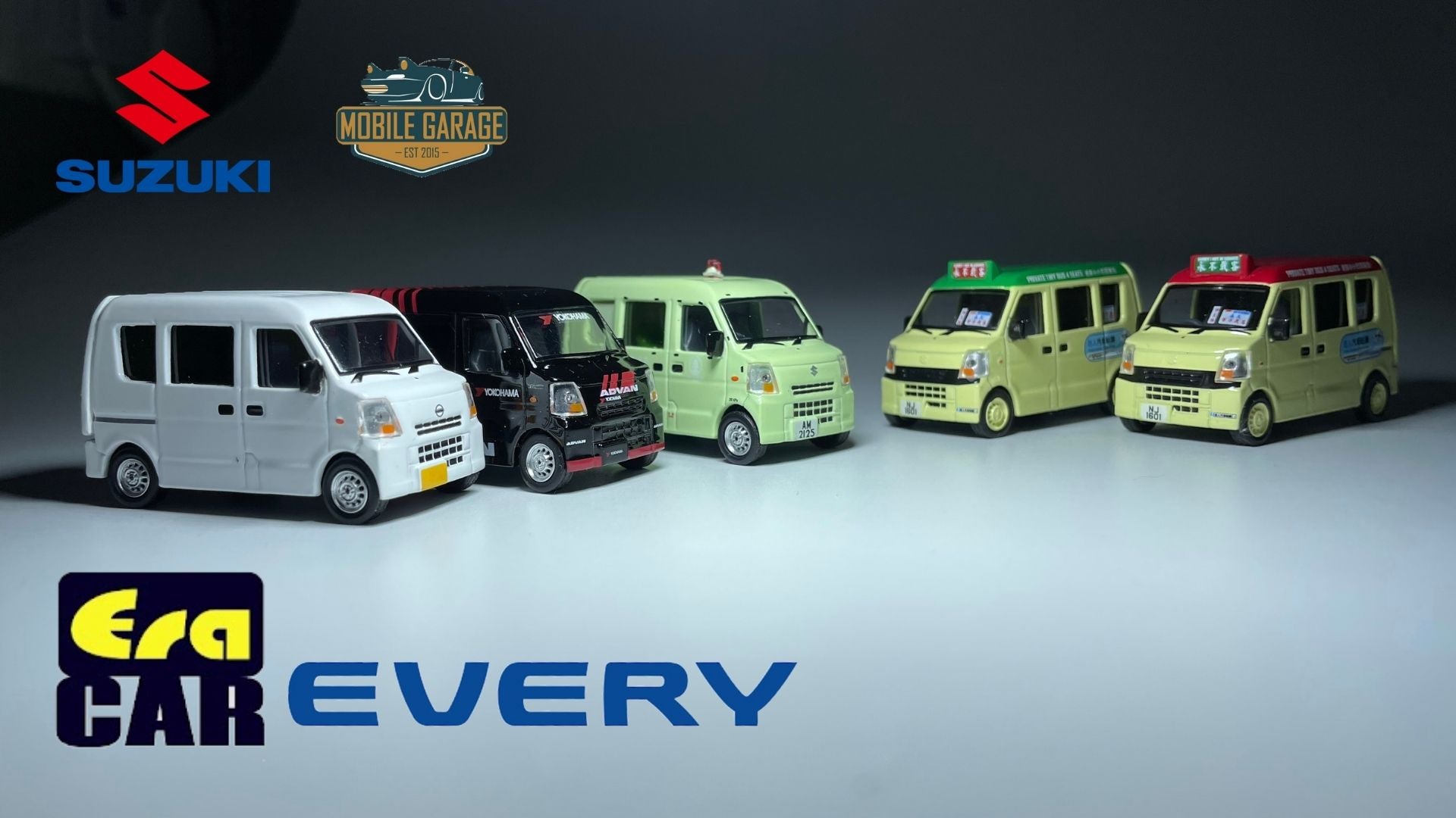 1/64 Era Car Advan Livery Suzuki Every – Mobile Garage HK
