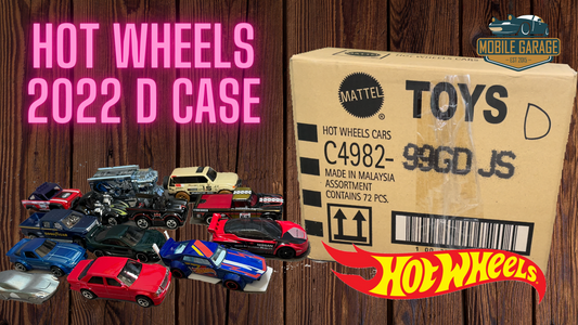 Hotwheels 2022 D case