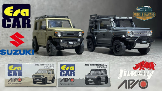 1/64 Era CAR APIO Jimny Sierra  Melt Khaki Gray