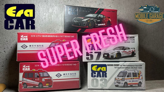 Chan's Garage-Mobile Garage HK-ChanCalvin-1/64-1:64 diecast-advan-ambulance-Era car-Every-Gtr-GTR-35-Hong Kong-Nismo-Nissan-R35-skyline-yokohama-模型車-消防車-警車-車評-香港