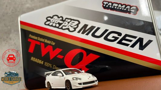 Chan's Garage-Mobile Garage HK-ChanCalvin-1/64-1:64 diecast-dc5-honda-integra-mugen-tarmac works-Type R-本田