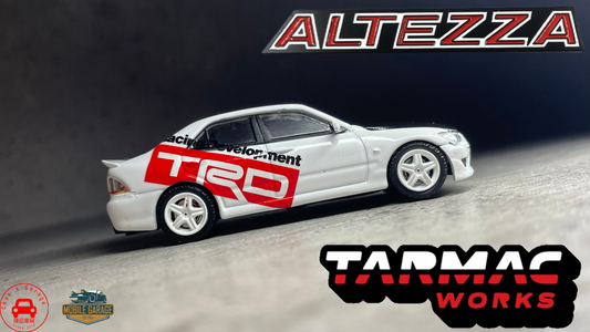 Chan's Garage-Mobile Garage HK-ChanCalvin-1/64-1:64 diecast-Altezza-Hong Kong-initial d-is200-JDM-Lexus-rs200-tarmac works-toyota-模型車-豐田-車評-頭文字D-香港