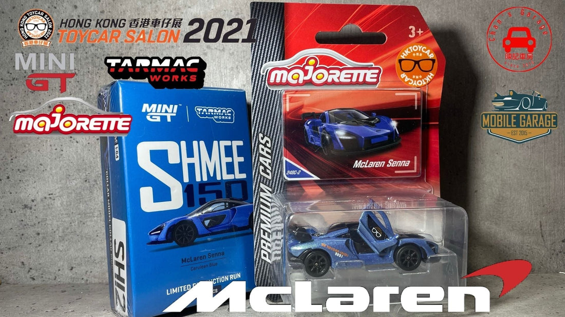 Chan's Garage-Mobile Garage HK-ChanCalvin-1/64-1:64 diecast-majorette-mclaren-minigt-Senna-tarmac works