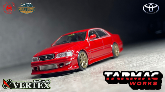 Chan's Garage-Mobile Garage HK-ChanCalvin-1/64-1:64 diecast-chaser-tarmac works-toyota-vertex-模型車-車評-香港
