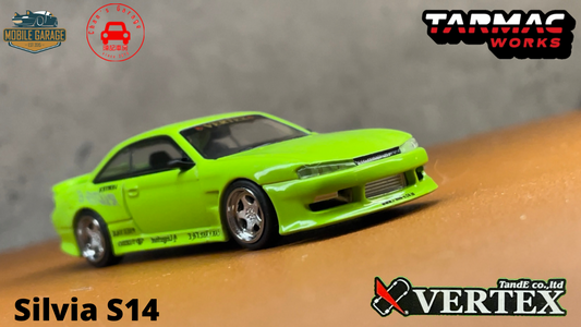 1/64 Tarmac Works Vertex Nissan Silvia S14