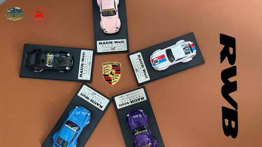 Chan's Garage-Mobile Garage HK-ChanCalvin-1/64-1:64 diecast-Hong Kong-lbwk-Liberty Walk-Porsche-rwb-模型車