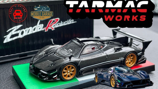 Chan's Garage-Mobile Garage HK-ChanCalvin-1/64-1:64 diecast-Hong Kong-pagani-tarmac works-車評-香港