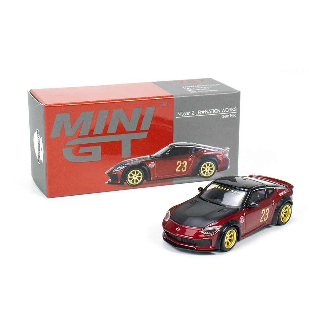Mini GT #737 Nissan Z LB☆NATION WORKS Gem Red – Mobile Mini GT #737 Nissan Z LB☆NATION WORKS Gem Red – Mobile