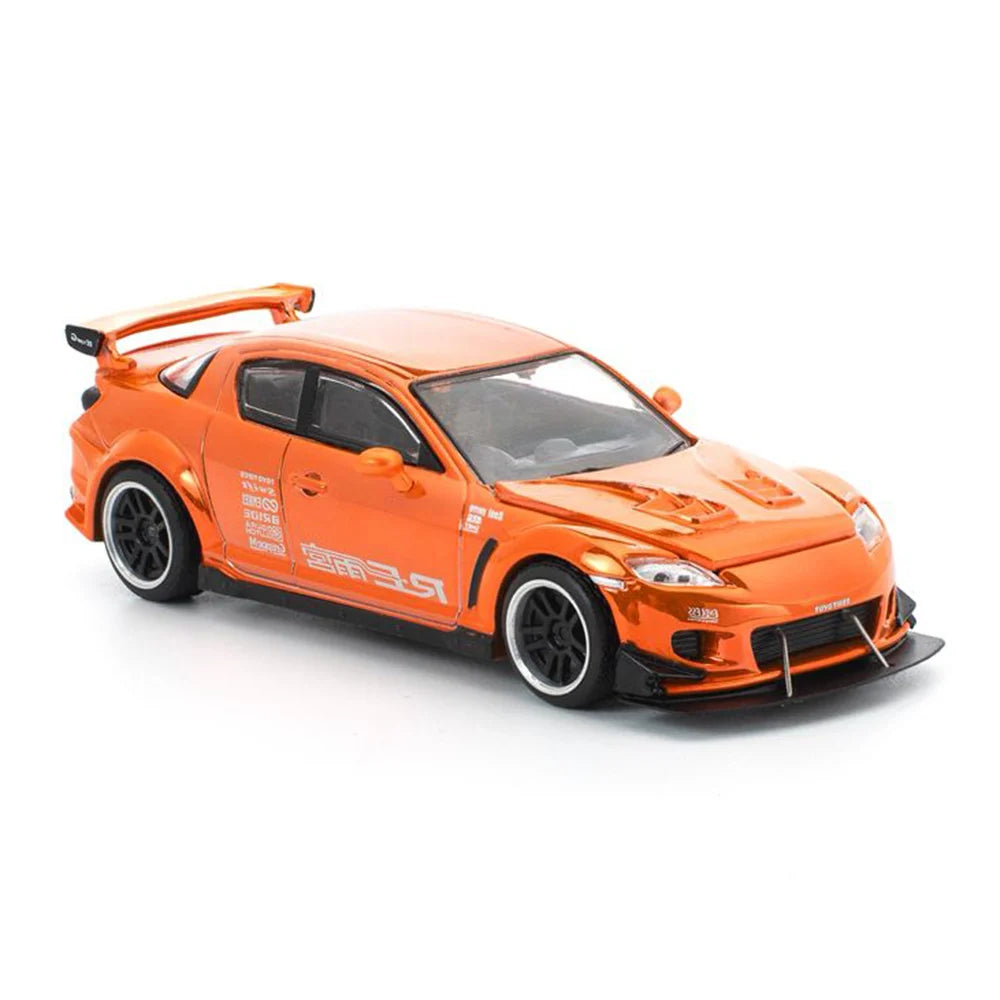 Pop Race PR640281 Mazda RX-8 RE Amemiya Chrome Orange 1:64