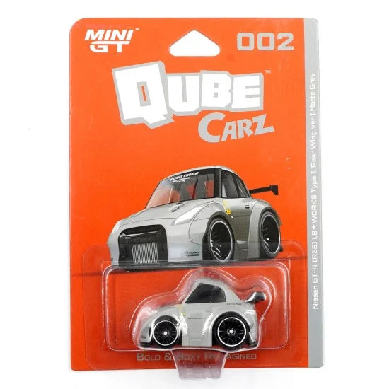 Mini GT Qube Carz Set - 6 Nissan Models Collection | 1:64 Mini GT Qube Carz Set - 6 Nissan Models Collection | 1:64