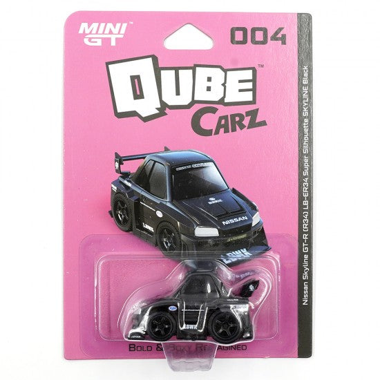 Mini GT Qube Carz Set - 6 Nissan Models Collection | 1:64