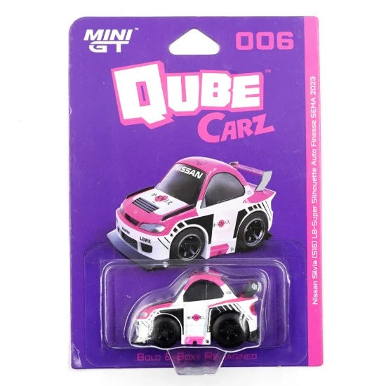 Mini GT Qube Carz Set - 6 Nissan Models Collection | 1:64