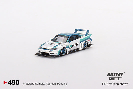 MINI GT #490 Nissan LB-Super Silhouette S15 Silva Auto Finesse