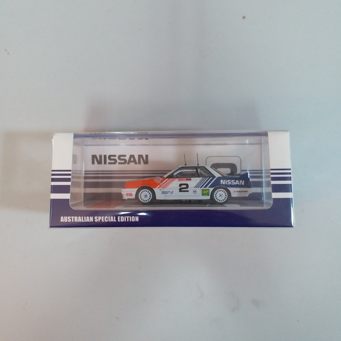 Inno64 Nissan Skyline 2000 Turbo RS-X (HR31) #2 "NISSAN MOTORSPORT AUSTRALIA" Bathurst 1000 Toheys 1989