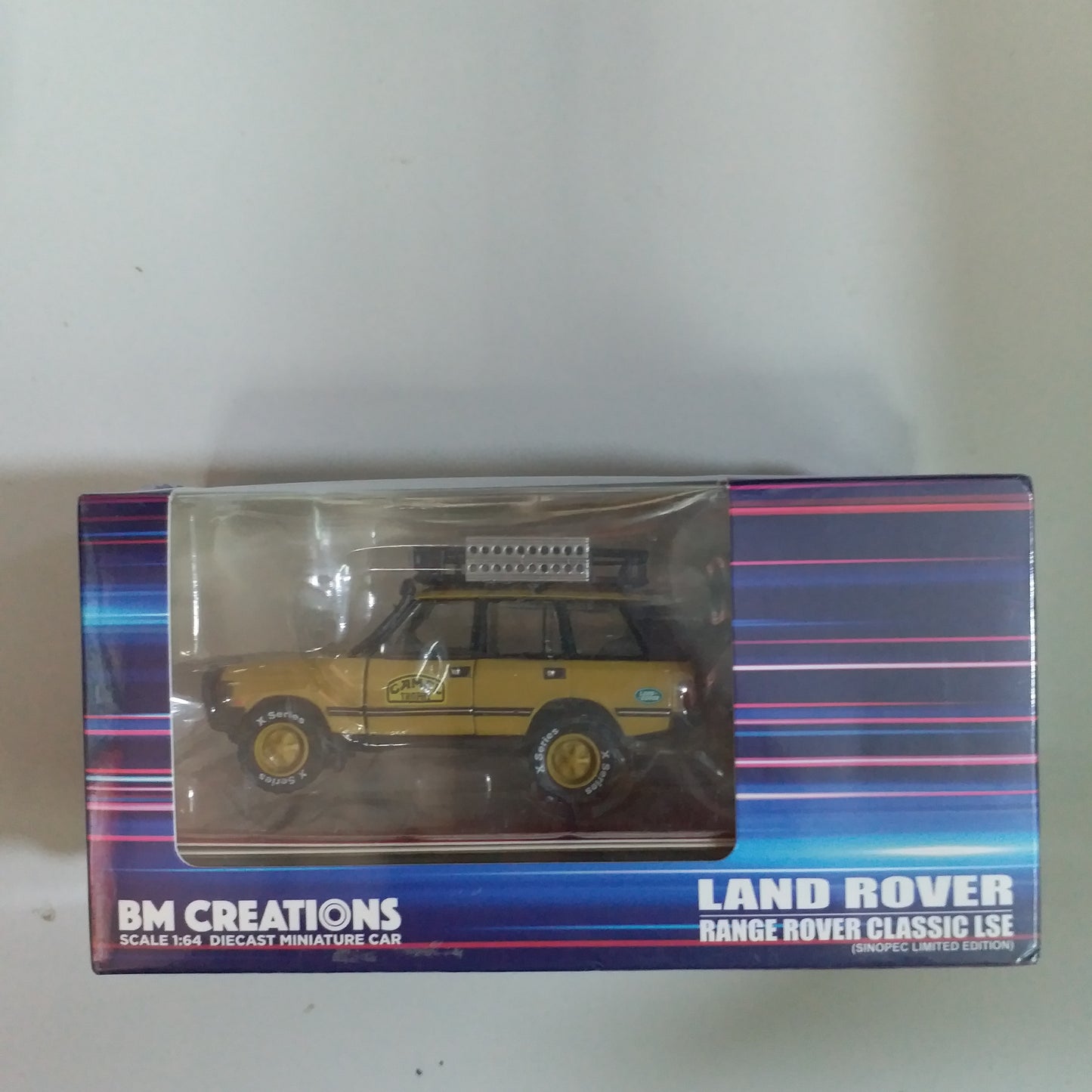 BM Creation 1:64 SCALE Land Rover Range Rover Classic LSE (Sinopec Limited Edition)