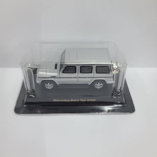 Kyosho 1:64 Scale Miniature Car Collection Mercedes-Benz G500 Silver