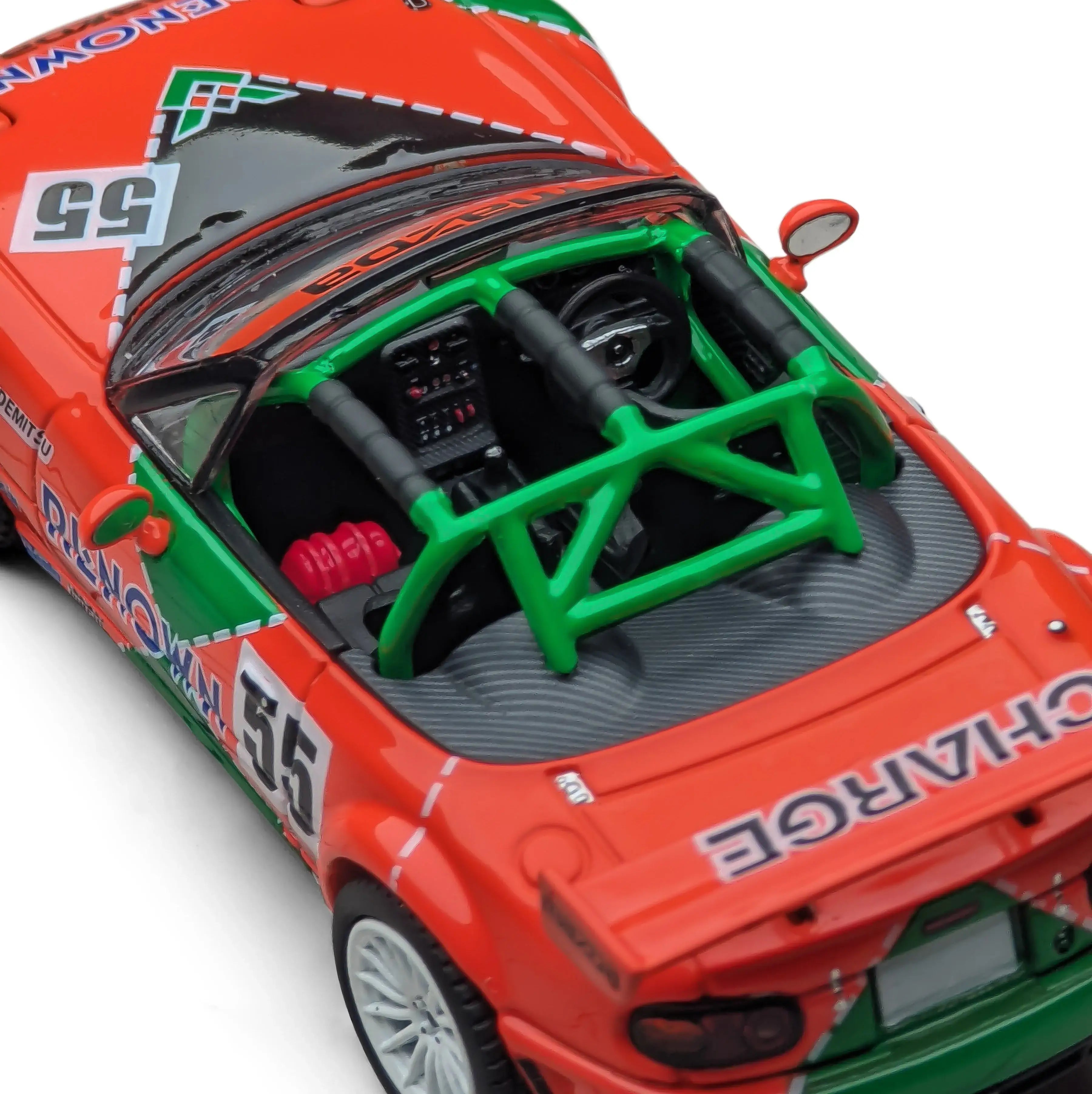 LIOMIO64 1:64 Mazda Roadster Touring Car #55 Renown – Mobile Garage HK