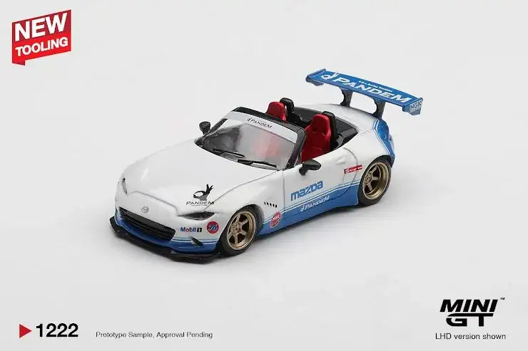 Mini GT Mini GT #1222 Mazda Miata MX-5 (ND) Pandem IMSA