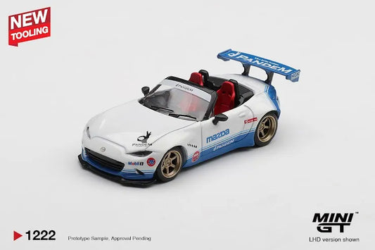 Mini GT #1222 Mazda Miata MX-5 (ND) Pandem IMSA
