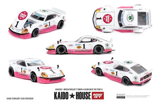 Mini GT x Kaido House #263 Nissan Fairlady Z TAMIYA x KAIDO HOUSE The FROG V1