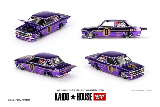 Mini GT x Kaido House #138 Datsun 510 Pro Street Anniversary Edition
