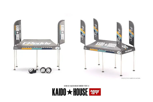 Mini GT x Kaido House #101 GREDDY Tent V1