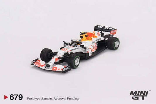 Mini GT 1:64 #679 Red Bull RB16B #11 Sergio Pérez 2021 Turkish Grand Prix 3rd Place