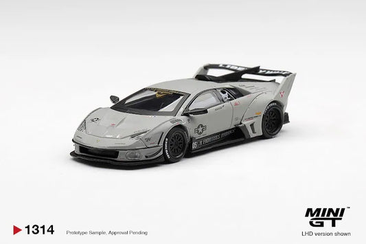 Mini GT #1314 Lamborghini LB-Silhouette WORKS Murciélago GT Evo Fighter (MGT01314-L)