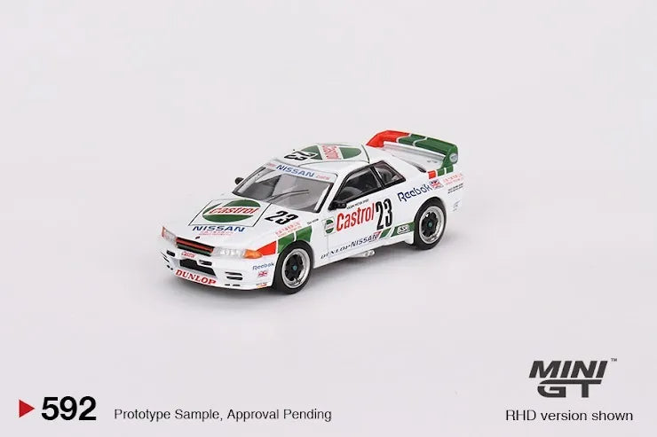 Mini GT #592 1:64 Nissan Skyline GT-R (R32) Gr. A #23 1990 Macau Guia Race Winner