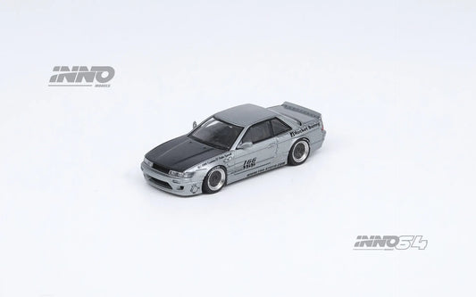 Inno64 Nissan Silvia S13 Rocket Bunny V1 Pandem Silver