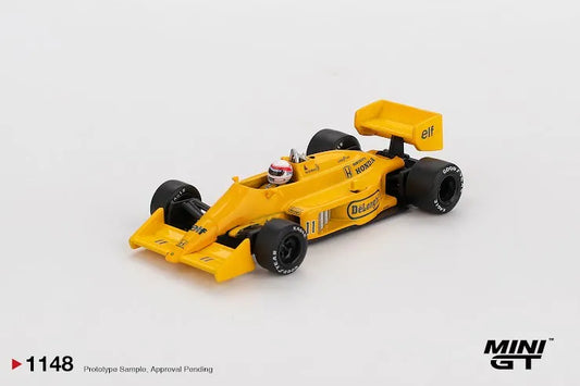 Mini GT 1:64 Scale ( MGT01148-BL ) Lotus 99T #11 Satoru Nakajima 1987 Monaco Grand Prix Blister Pack