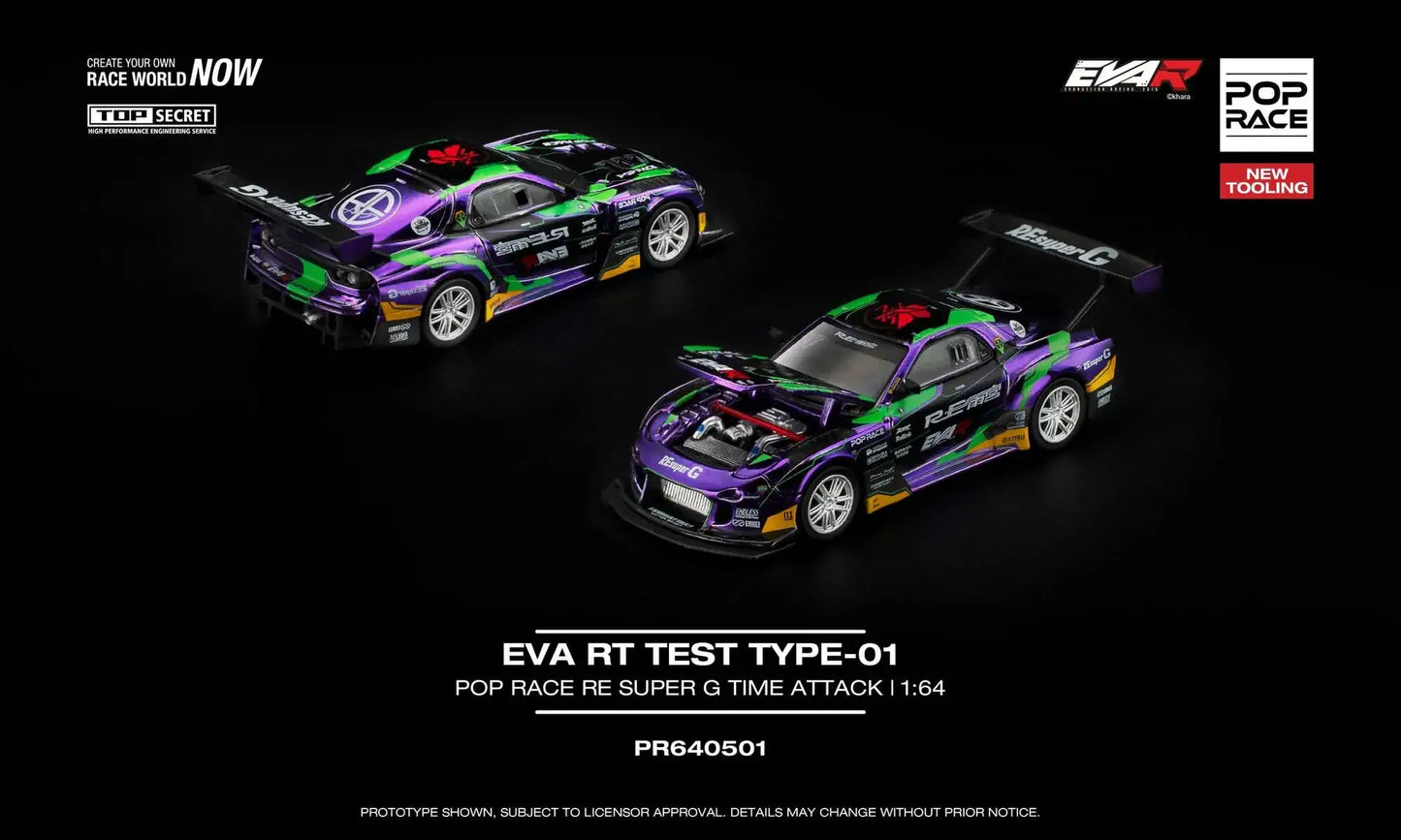 Pop Race EVA RT TEST TYPE-01 RE Super G Time Attack