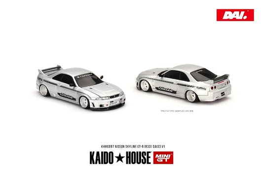Mini GT x Kaido House #97 Nissan Skyline GT-R (R33) DAI33 V1