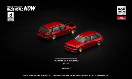 Pop Race PR640543 Pandem E30 Touring Red