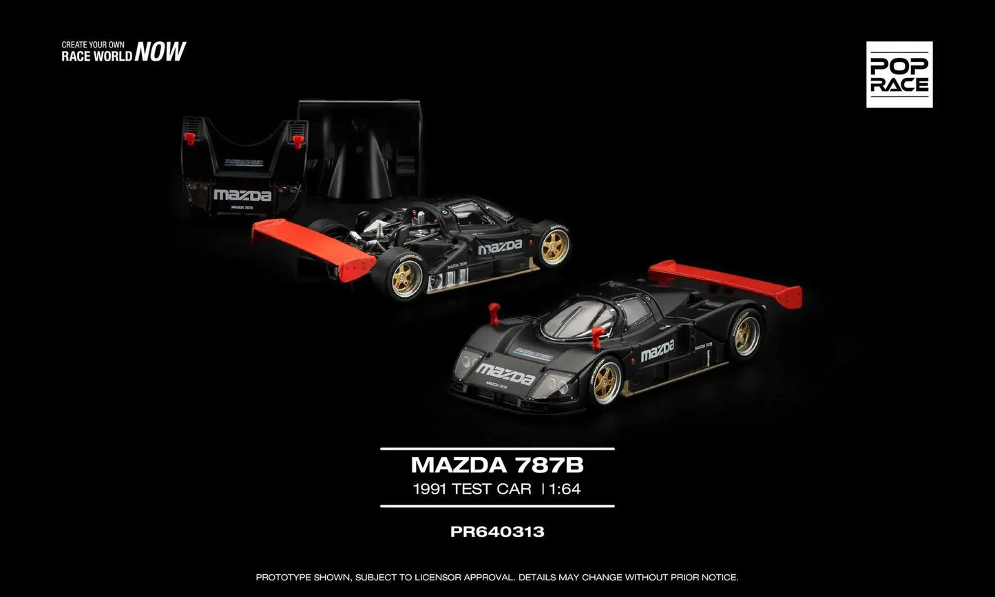 Pop Race MAZDA 787B 1991 TEST CAR