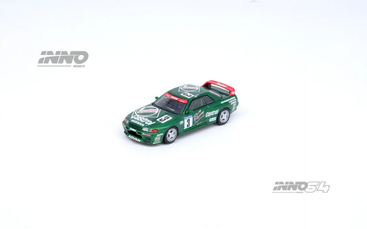 INNO64 1/64 NISSAN SKYLINE GT-R (R32) #3 "CASTROL" Super Taikyu N1 Series