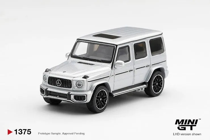Mini GT #1375 Mercedes-AMG G 63 Silver Metallic
