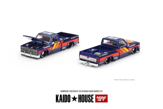 Mini GT x Kaido House #99 Chevrolet Silverado KAIDO WORKS V2