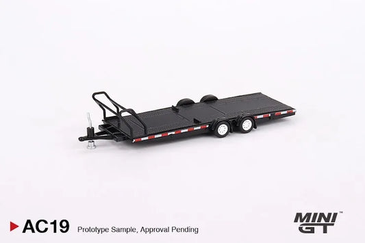 Mini GT #AC19 Car Hauler Trailer  Type B  Black