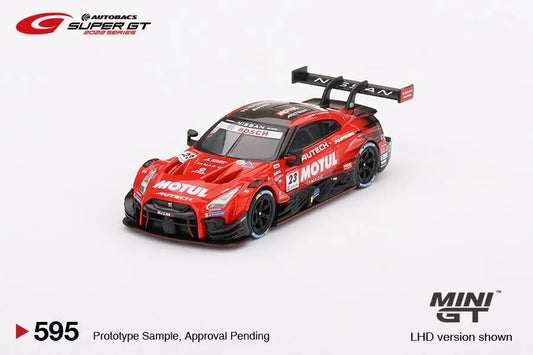 MINI GT #595 Japan Exclusive Nissan GT-R Nismo GT500 #23 NISMO 2021 Super GT Series