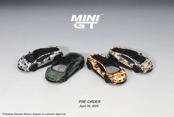 Mini GT 1:64 Lamborghini Huracán Sterrato All Terrain Set MGTS0026-Mini GT-1:64-Mobile Garage HK