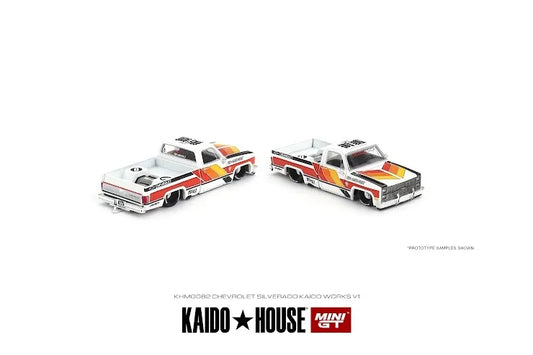 Mini GT x Kaido House #82 Chevrolet Silverado KAIDO WORKS V1